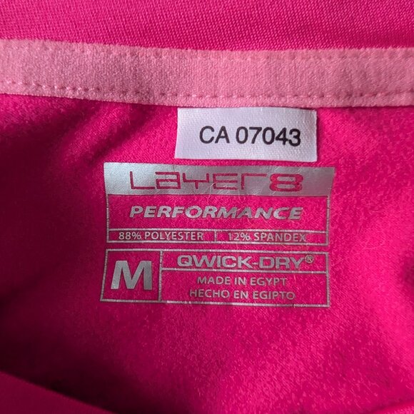3/$30 bold pink thermal long sleeve performance top - Picture 5 of 7